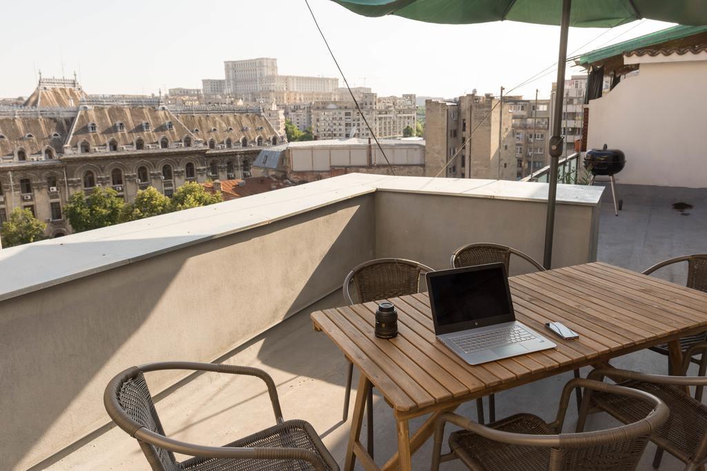 Rooftop Terrace Apartment Bucharest Exterior photo